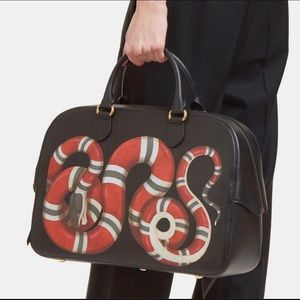 NEW Gucci kingsnake bag/duffel bag